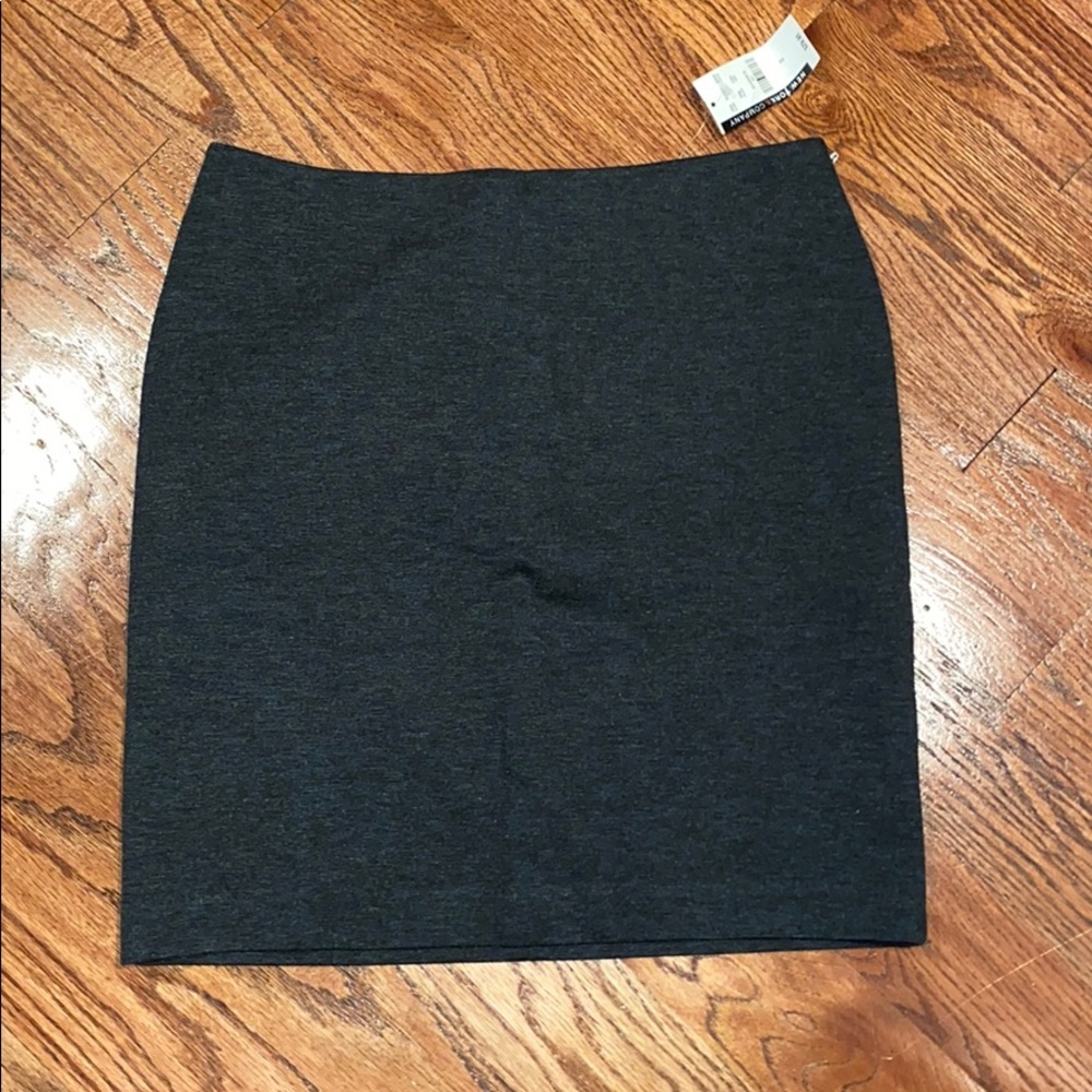 Dark Gray Pencil Skirt